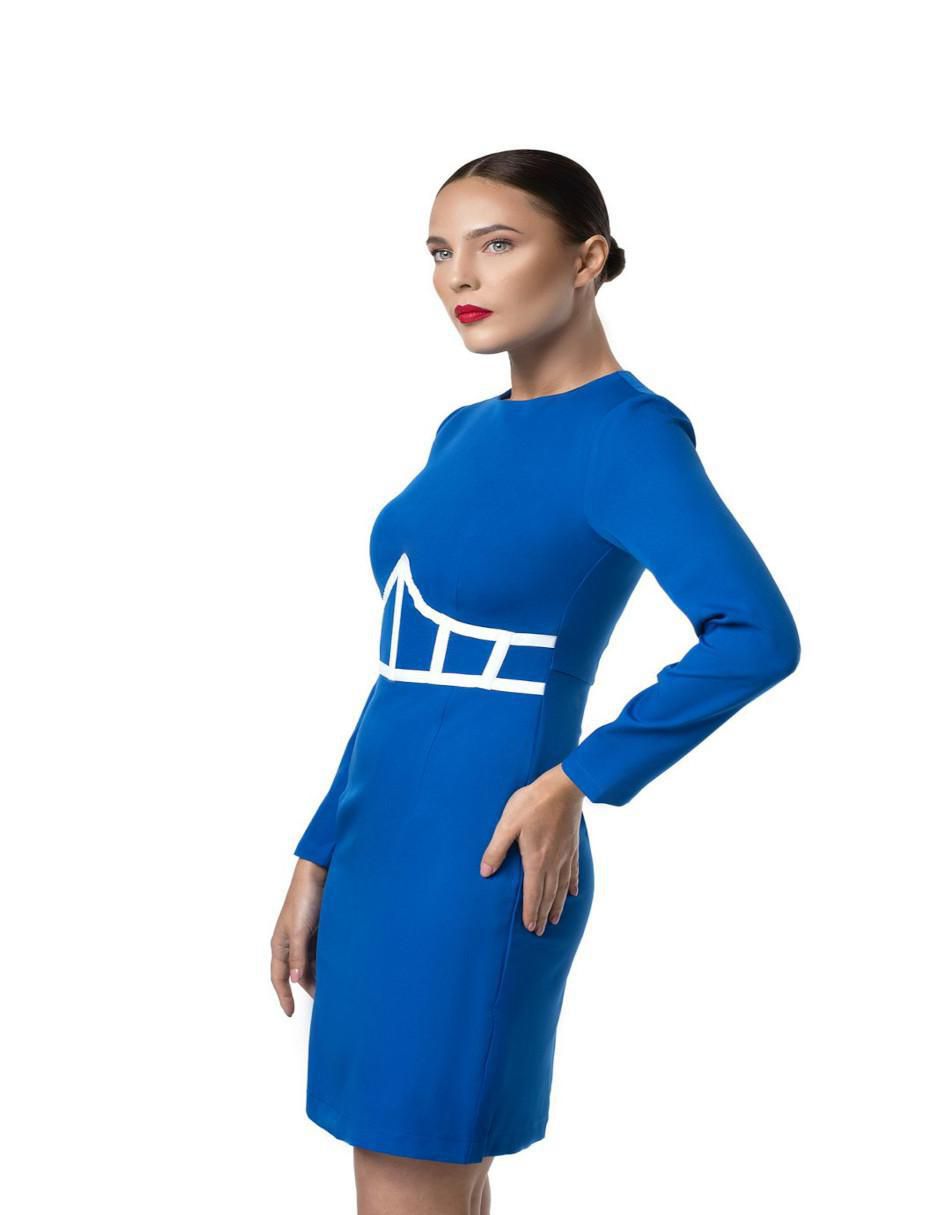 Vestido corto casual para mujer