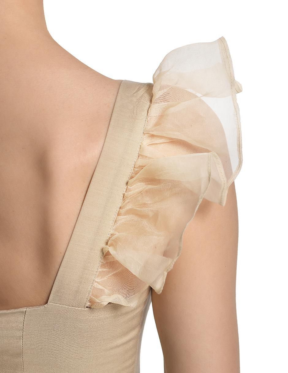 Vestido a la rodilla casual para mujer
