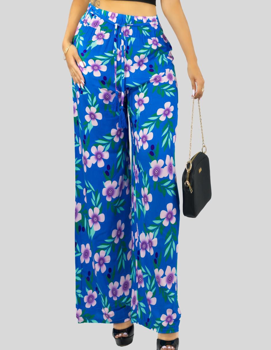 Pantalón relaxed wide leg para mujer 8