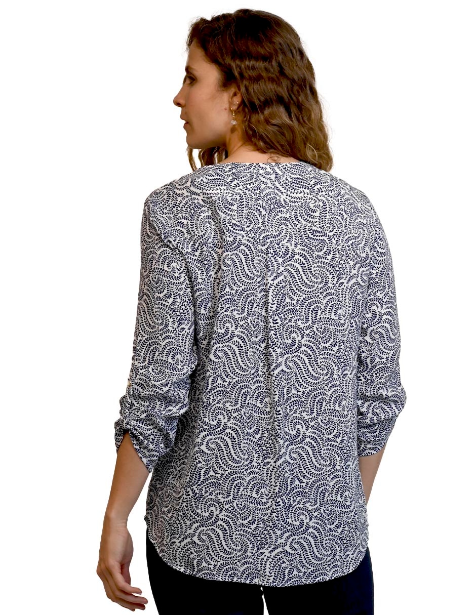Blusa manga 3/4 para mujer 6
