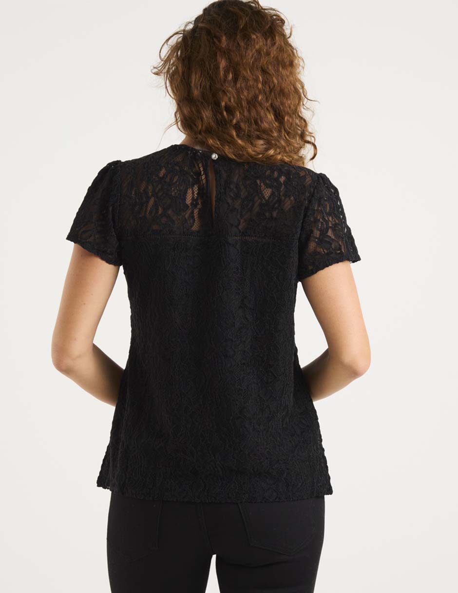Blusa manga corta para mujer 5