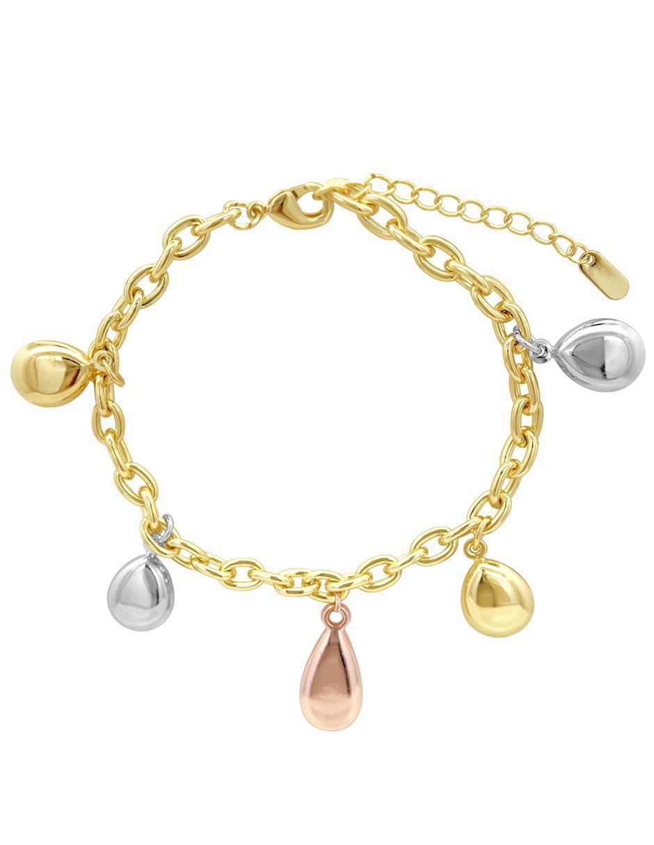 Pulsera con acabado chapa de oro Pulsera con acabado chapa de oro
