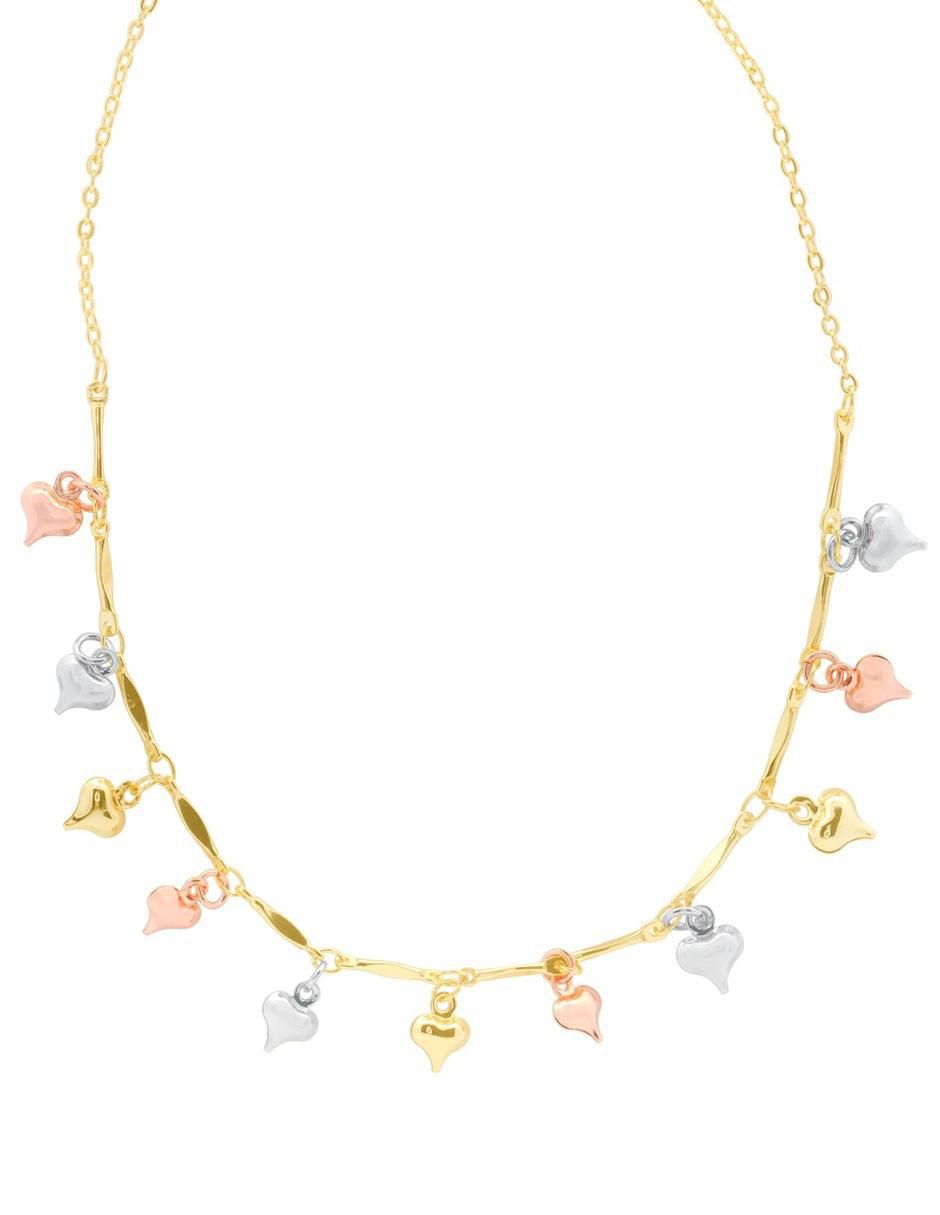 Collar de corazón 18 K