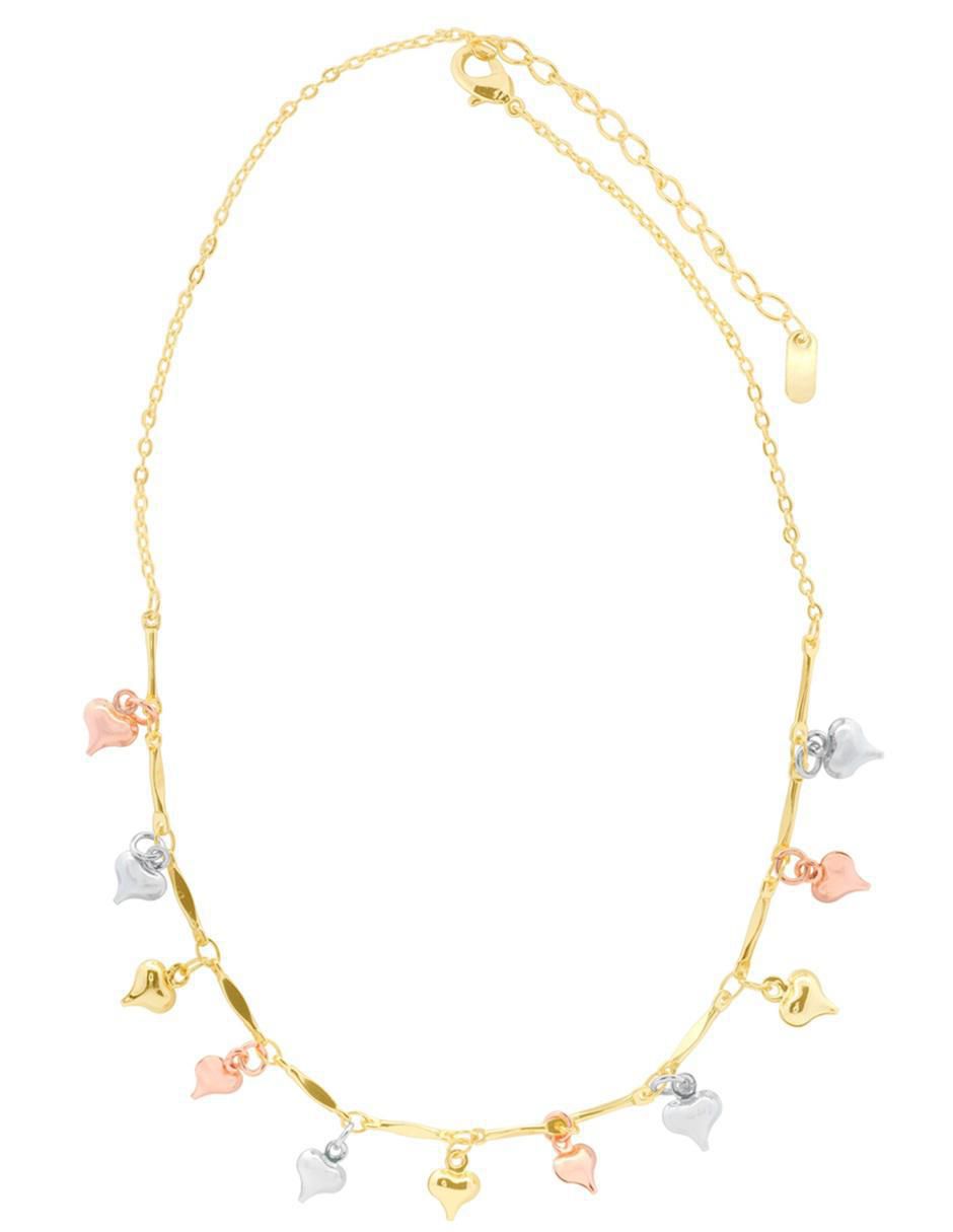 Collar de corazón 18 K