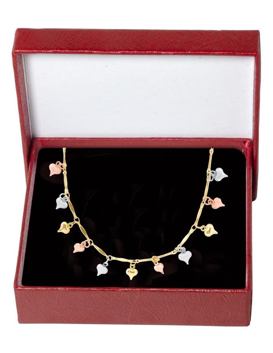 Collar de corazón 18 K