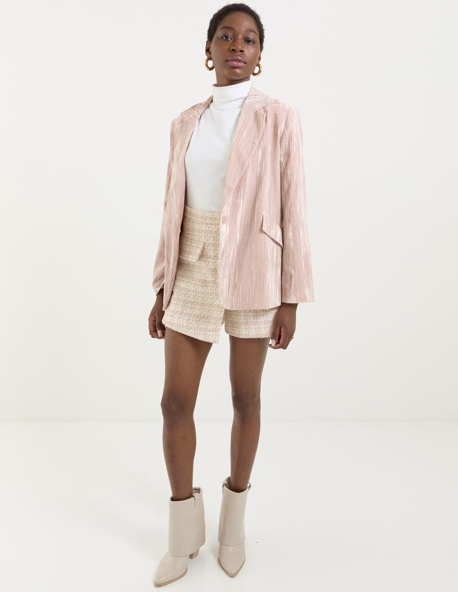 Falda short a la cintura