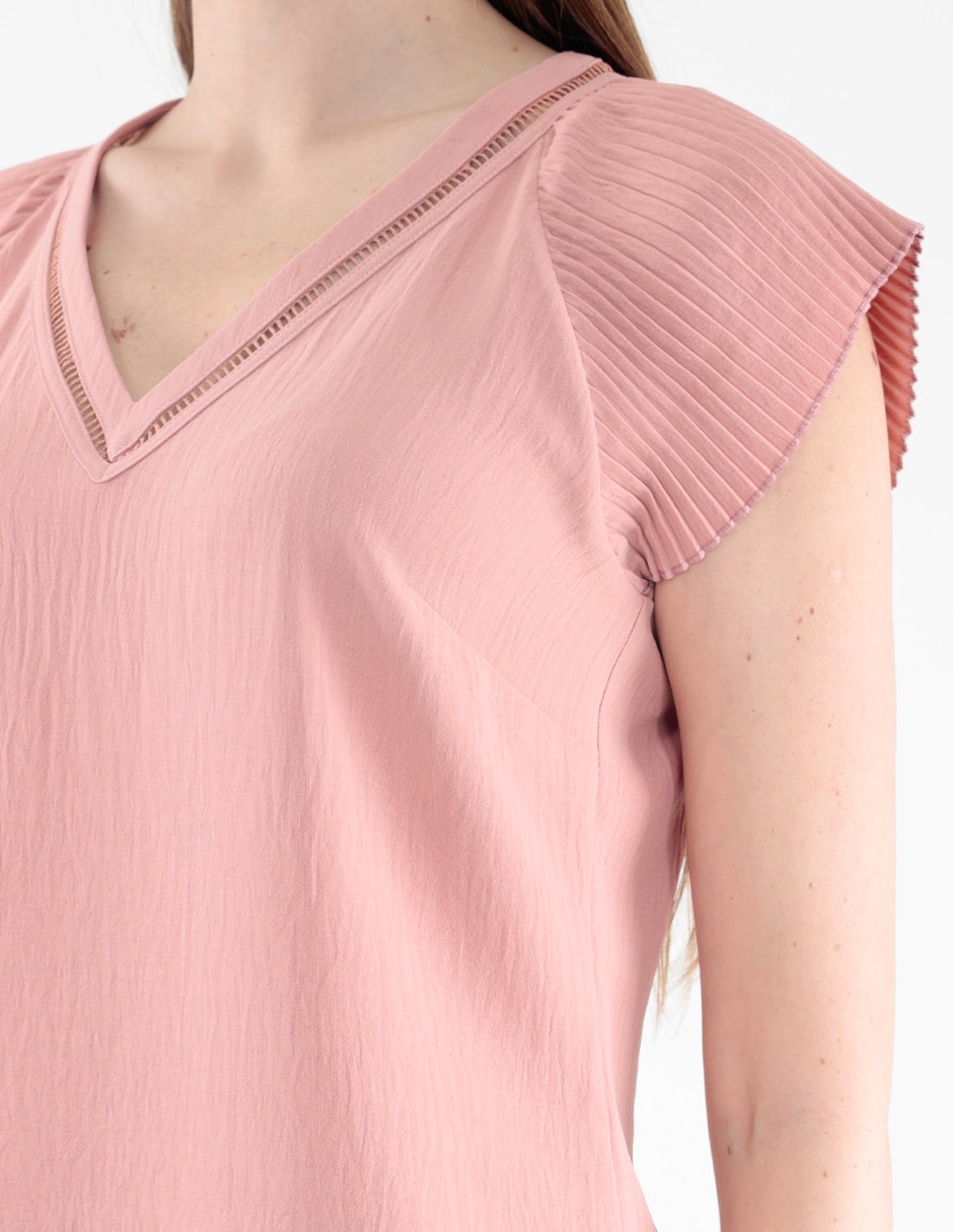 Blusa Trinity manga corta para mujer