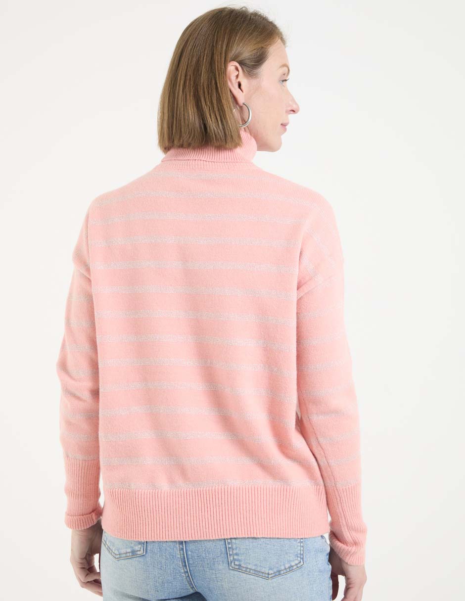 Suéter cuello tortuga para mujer 4