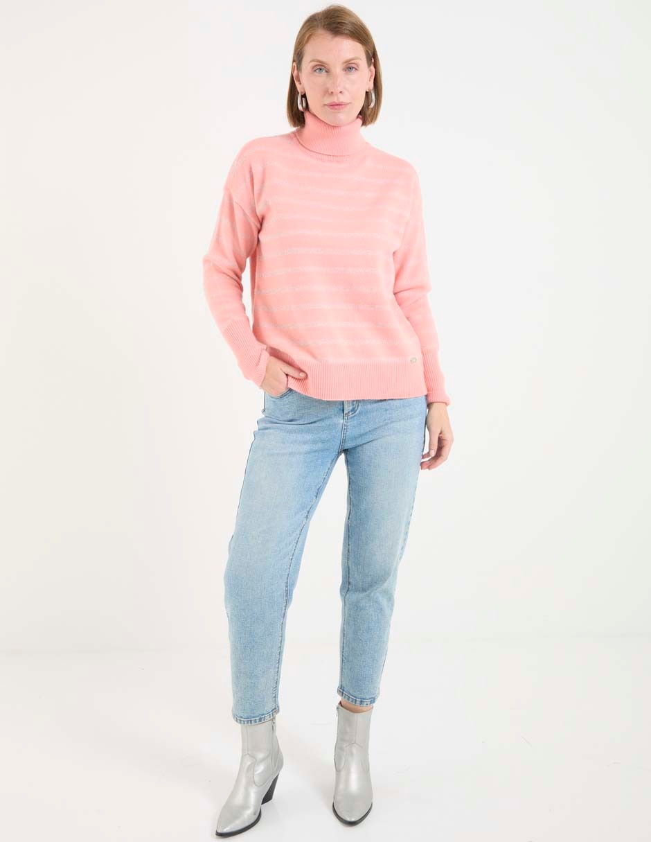 Suéter cuello tortuga para mujer 3