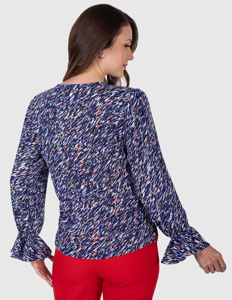 Blusa manga larga para mujer 9
