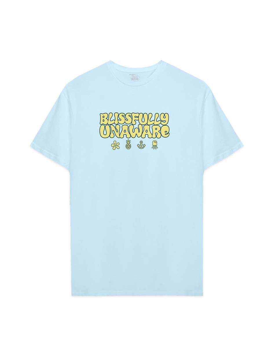 Playera manga corta Bob Esponja cuello redondo mujer 4