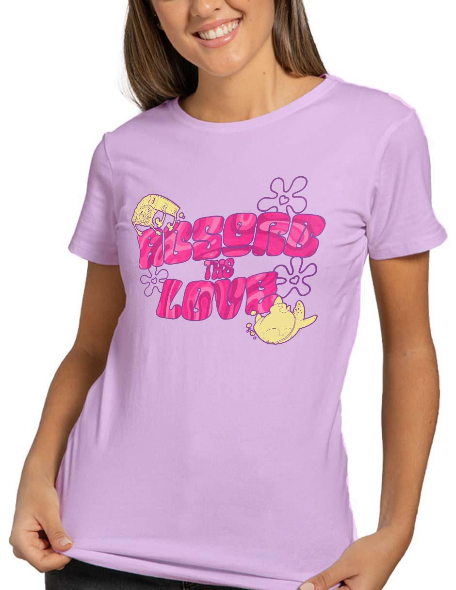 Playera manga corta cuello redondo para mujer 4