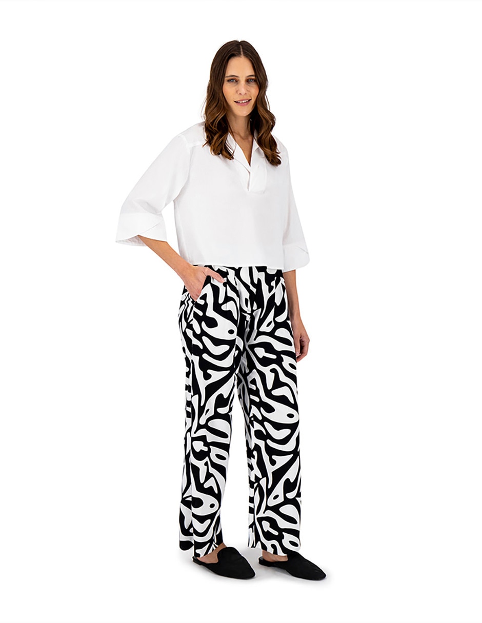 Blusa manga 3/4 para mujer