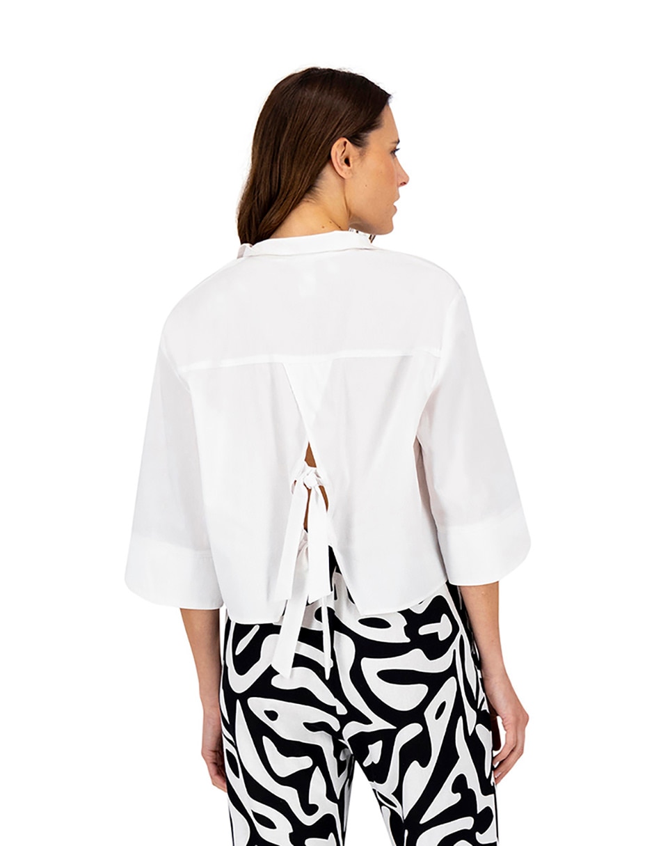 Blusa manga 3/4 para mujer 7