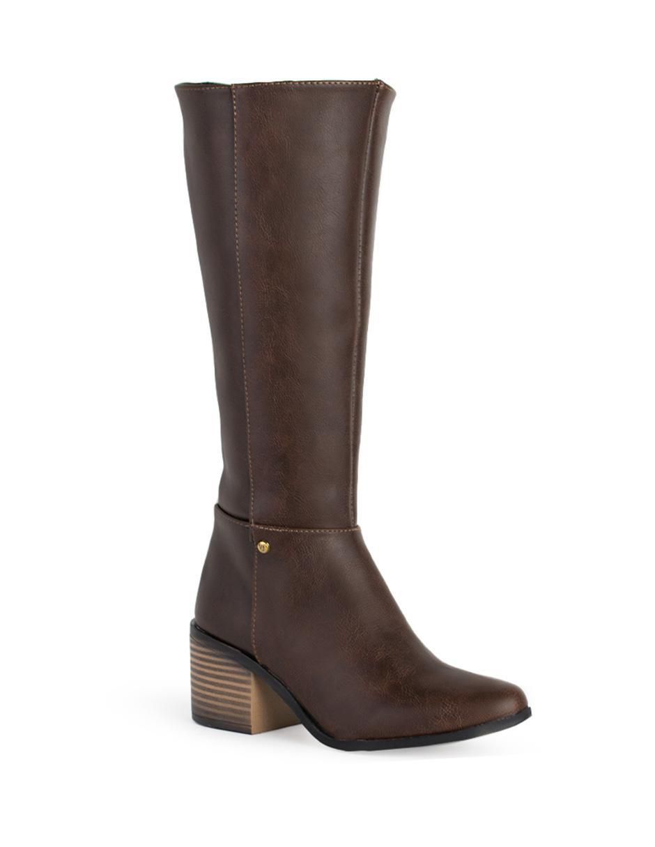 Bota media pierna para mujer