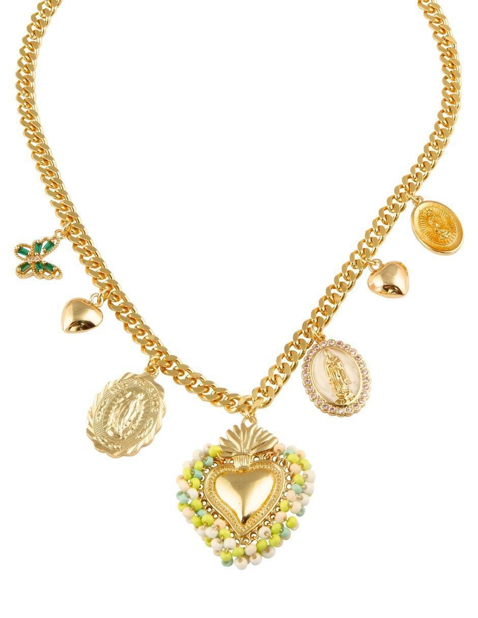 Collar corazón Milagritos Alelí 1