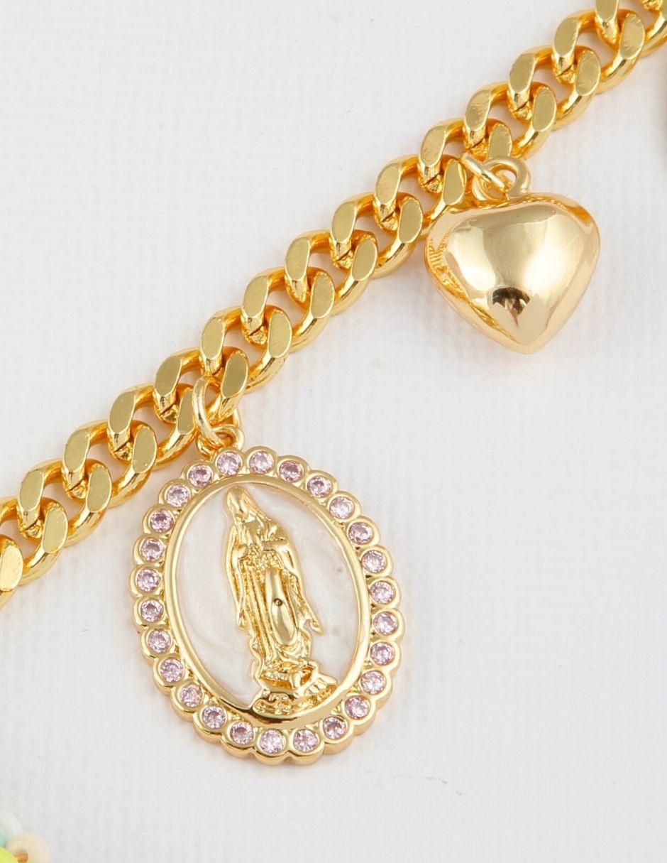 Collar corazón Milagritos Alelí 5
