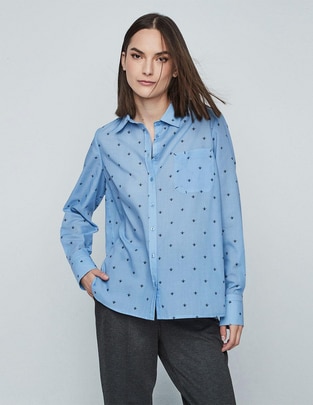 Blusa manga larga para mujer 1