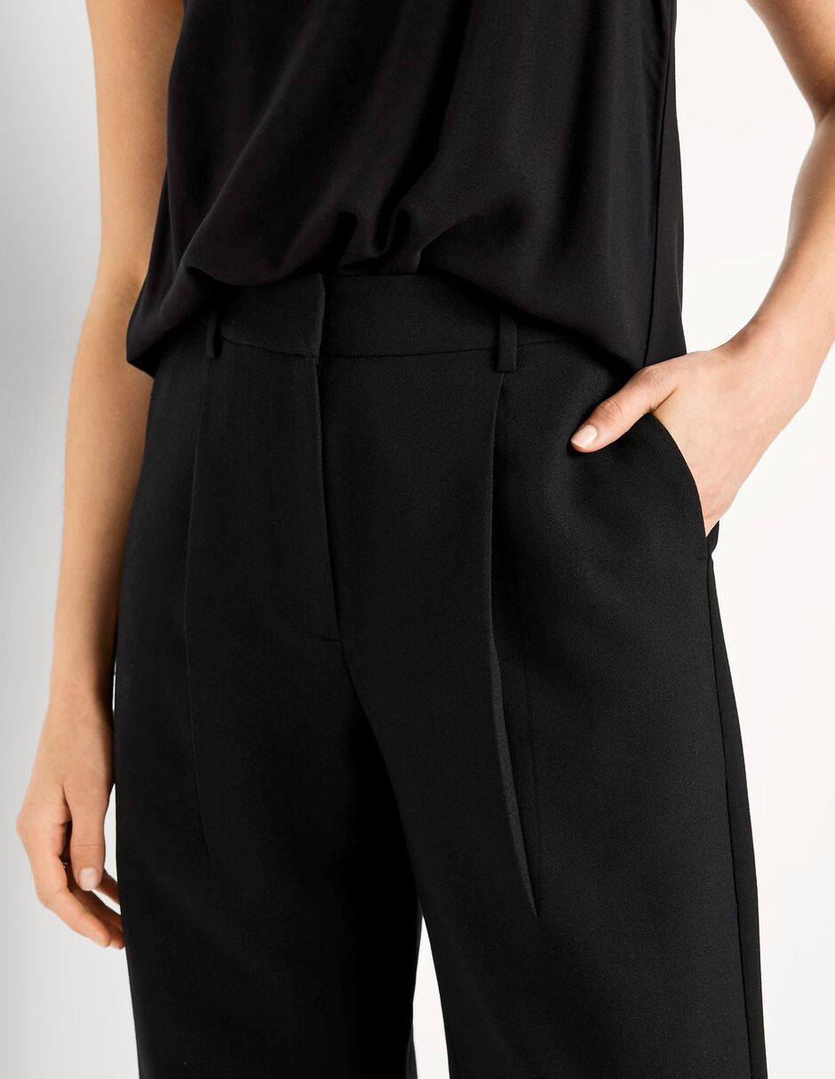 Pantalón de vestir wide leg para mujer 2