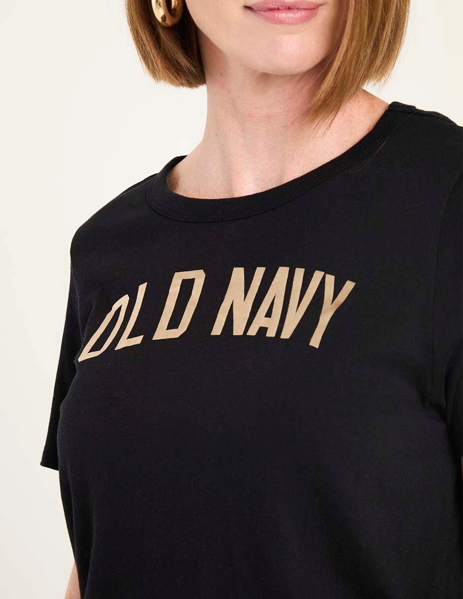 Playera manga corta cuello redondo mujer 4