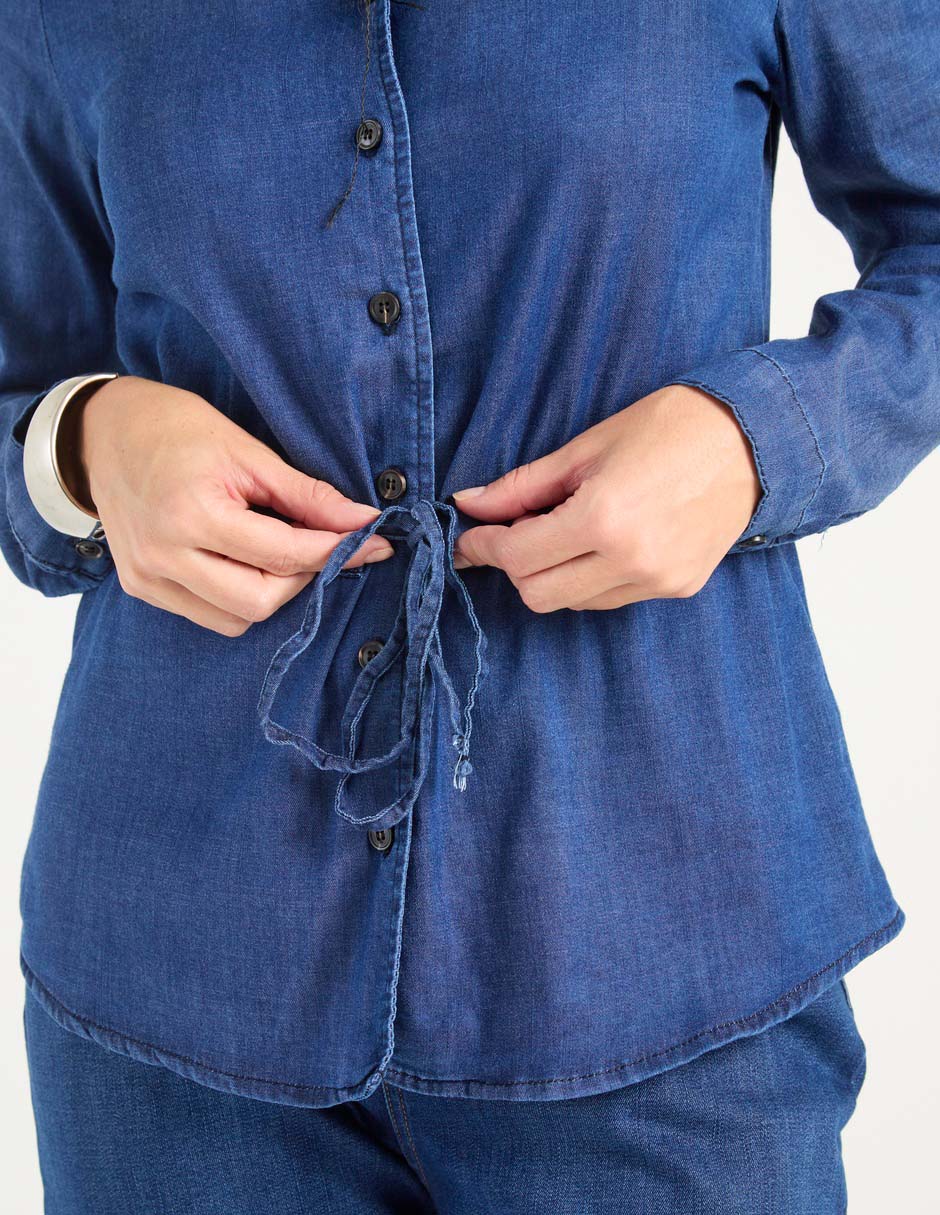 Blusa manga larga para mujer 9