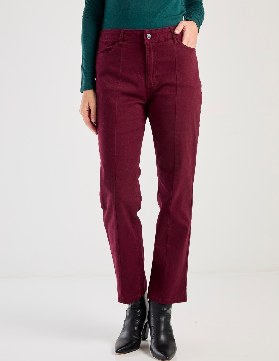Pantalón capri slim para mujer 1