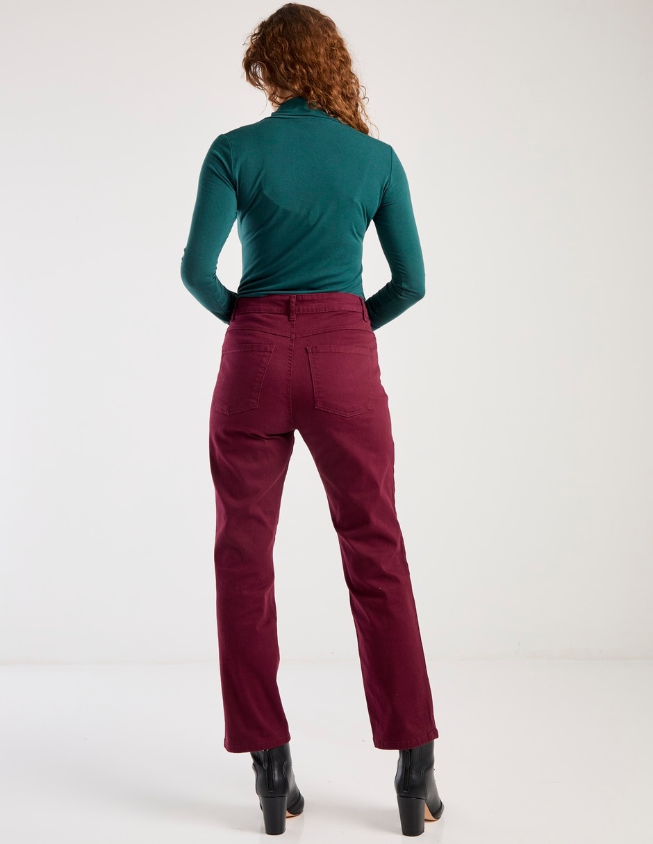 Pantalón capri slim para mujer 5
