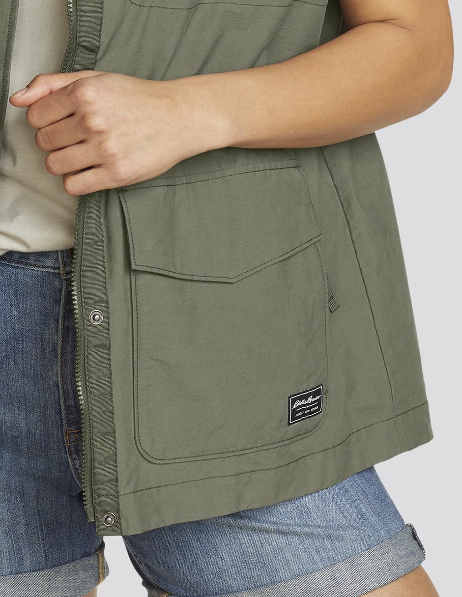 Chaleco de algodón para mujer
