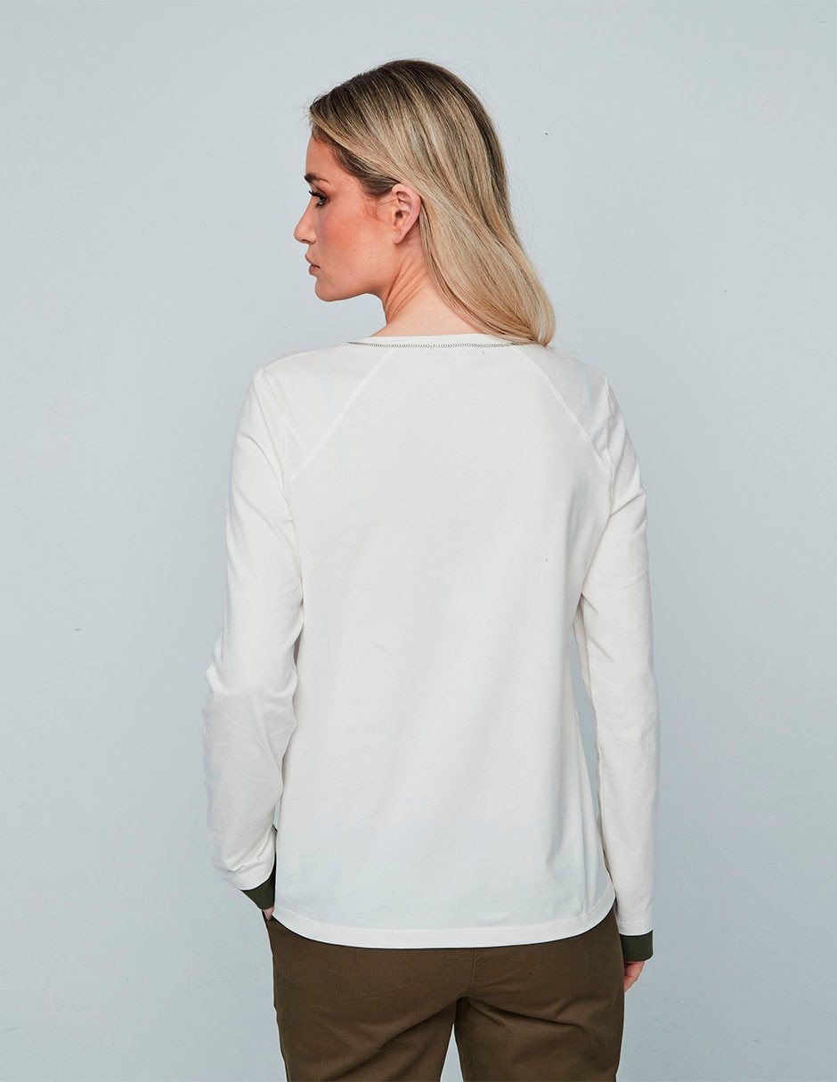 Blusa manga larga para mujer 3