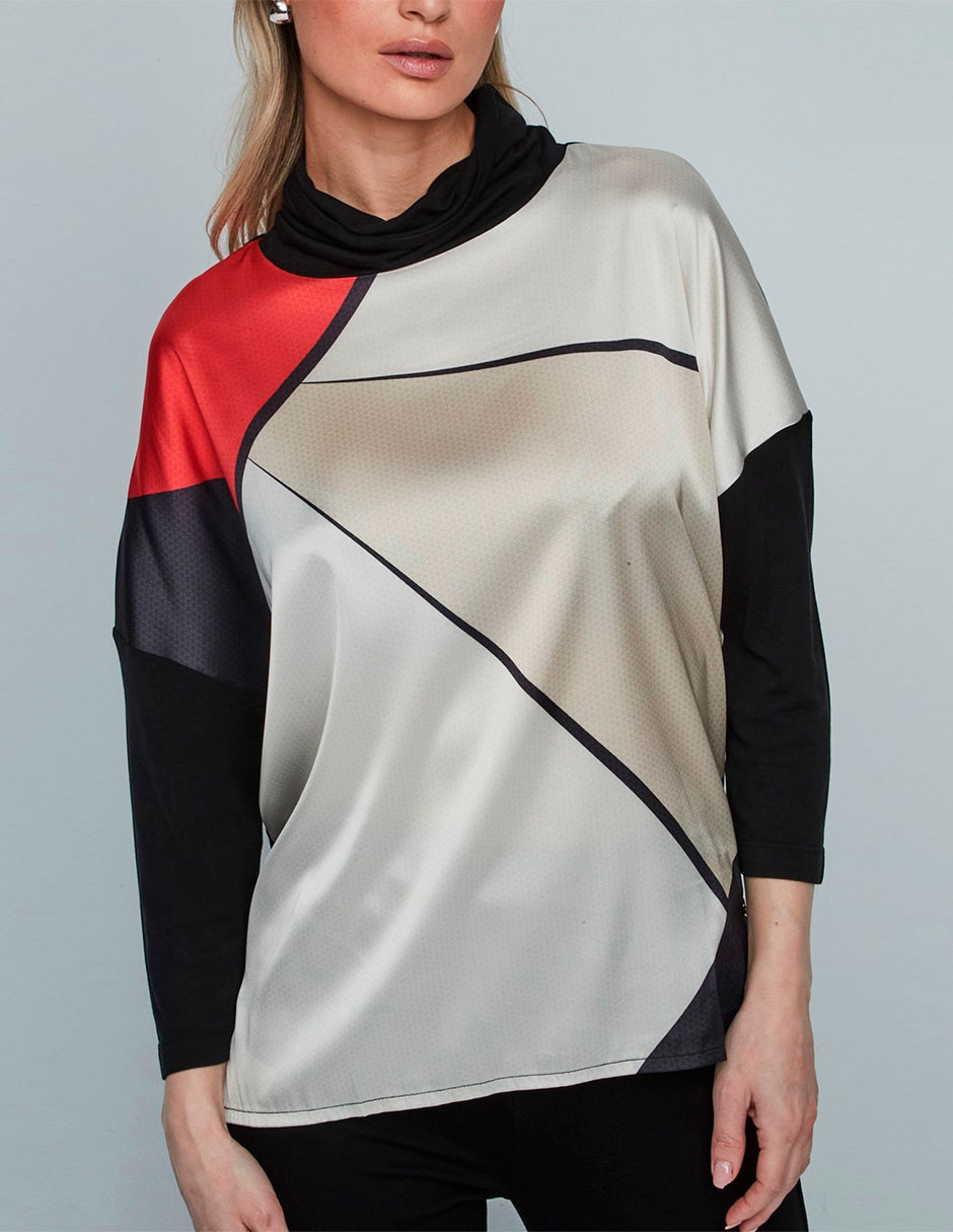 Blusa manga 3/4 para mujer 3