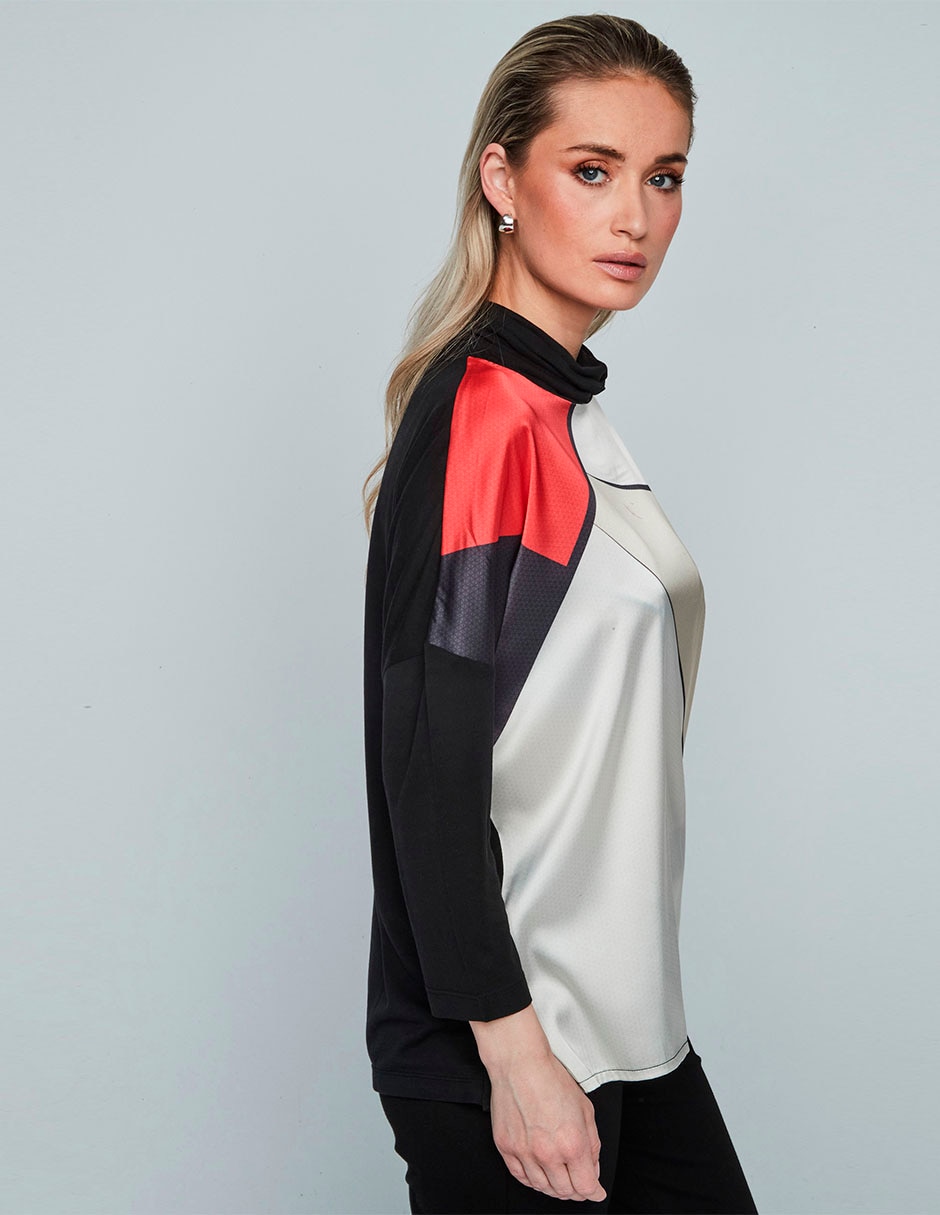 Blusa manga 3/4 para mujer 5