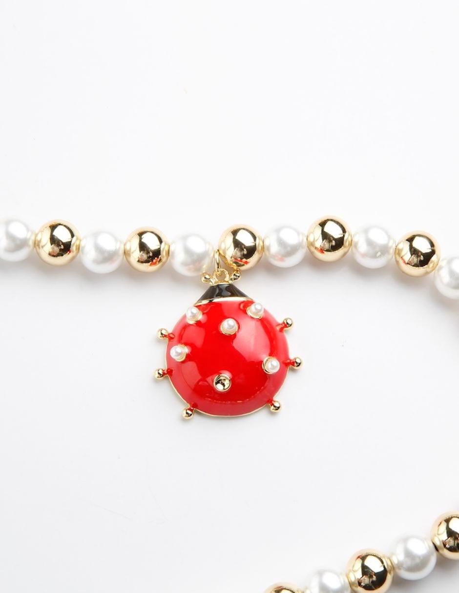 Collar Floraviva con acabado baño de oro 18 K 3