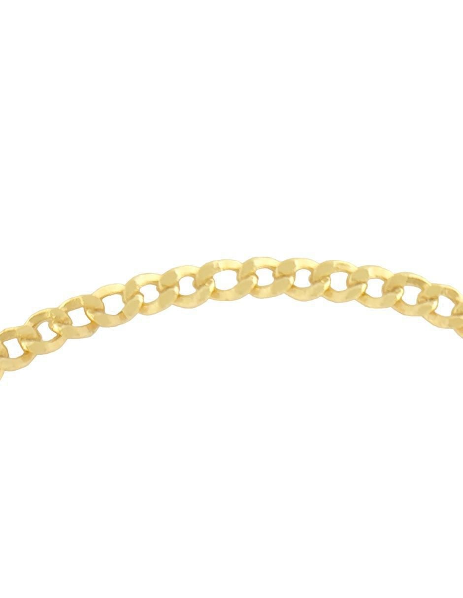 Pulsera de oro 10 K acabado pulido 3