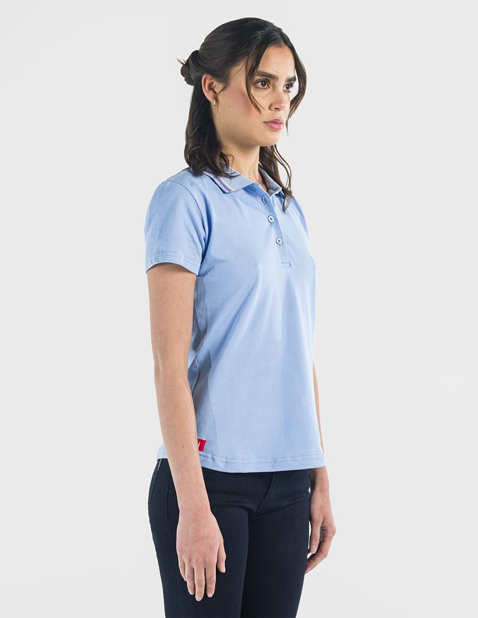 Playera tipo polo para mujer 2