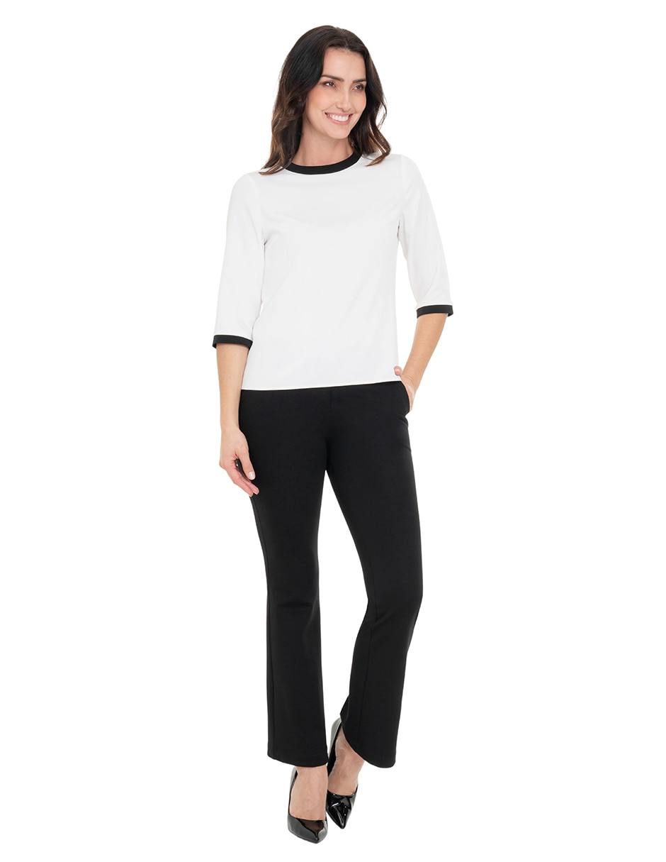 Blusa manga 3/4 para mujer 5
