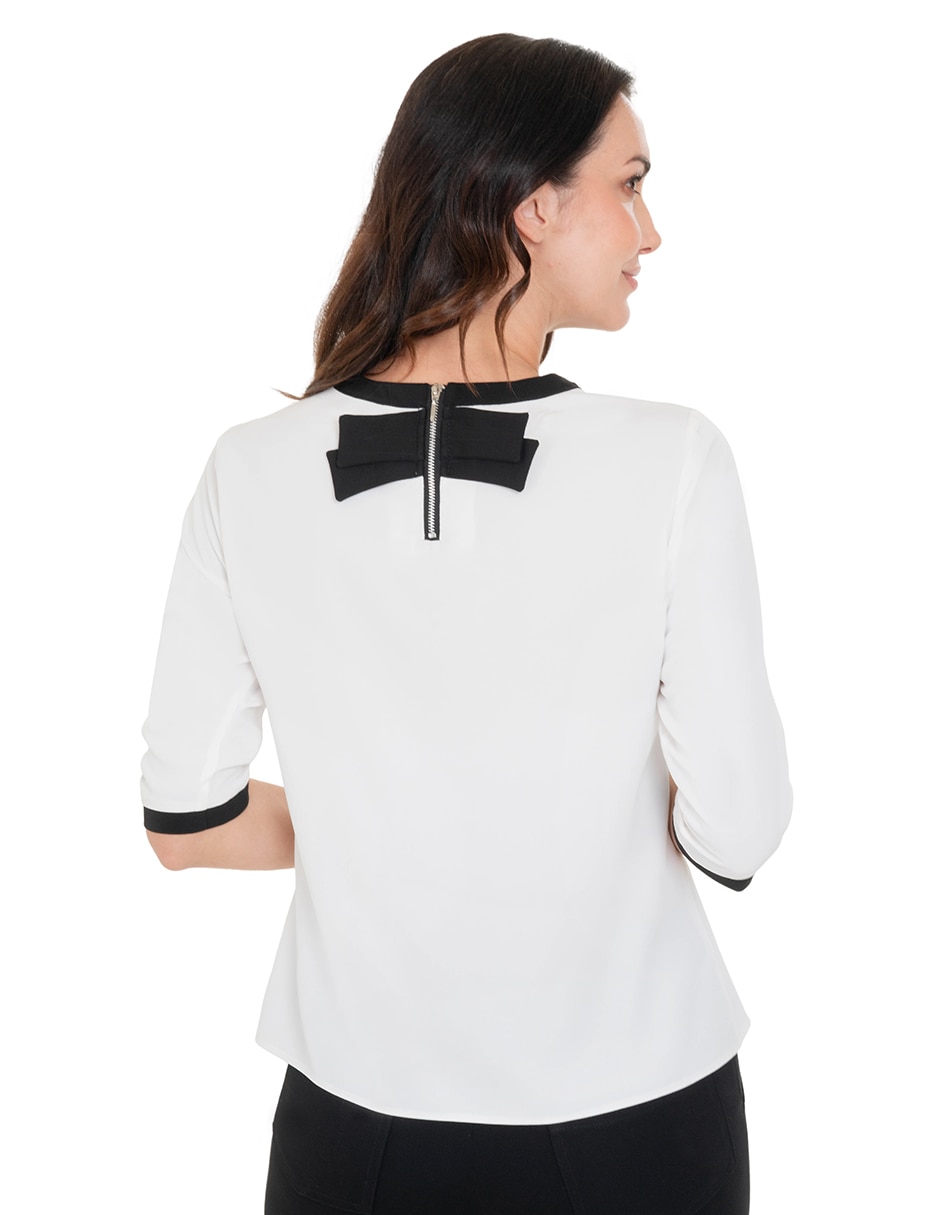 Blusa manga 3/4 para mujer 6