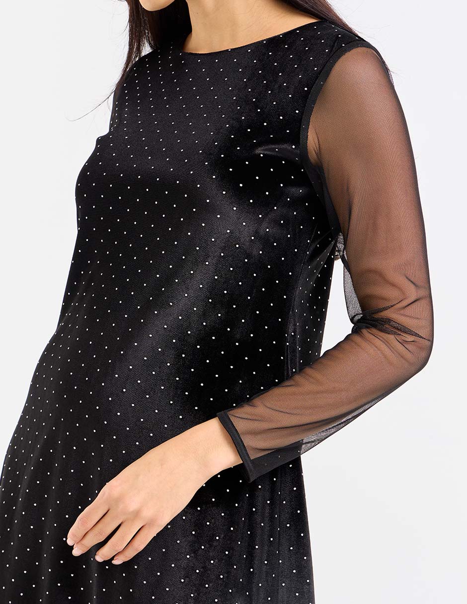 Vestido a la rodilla casual para mujer