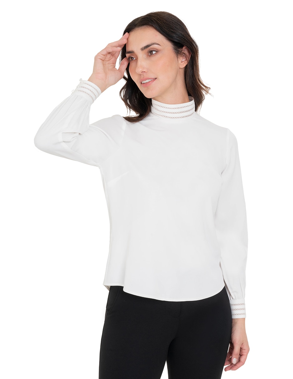 Blusa manga larga para mujer Blusa manga larga para mujer