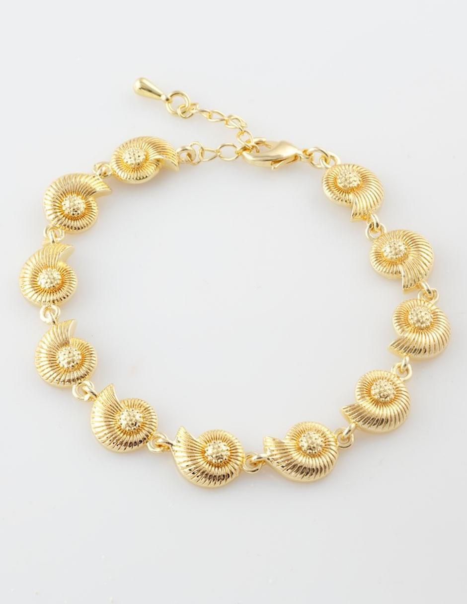 Pulsera Naiaréa acabado baño de oro 18 K 2