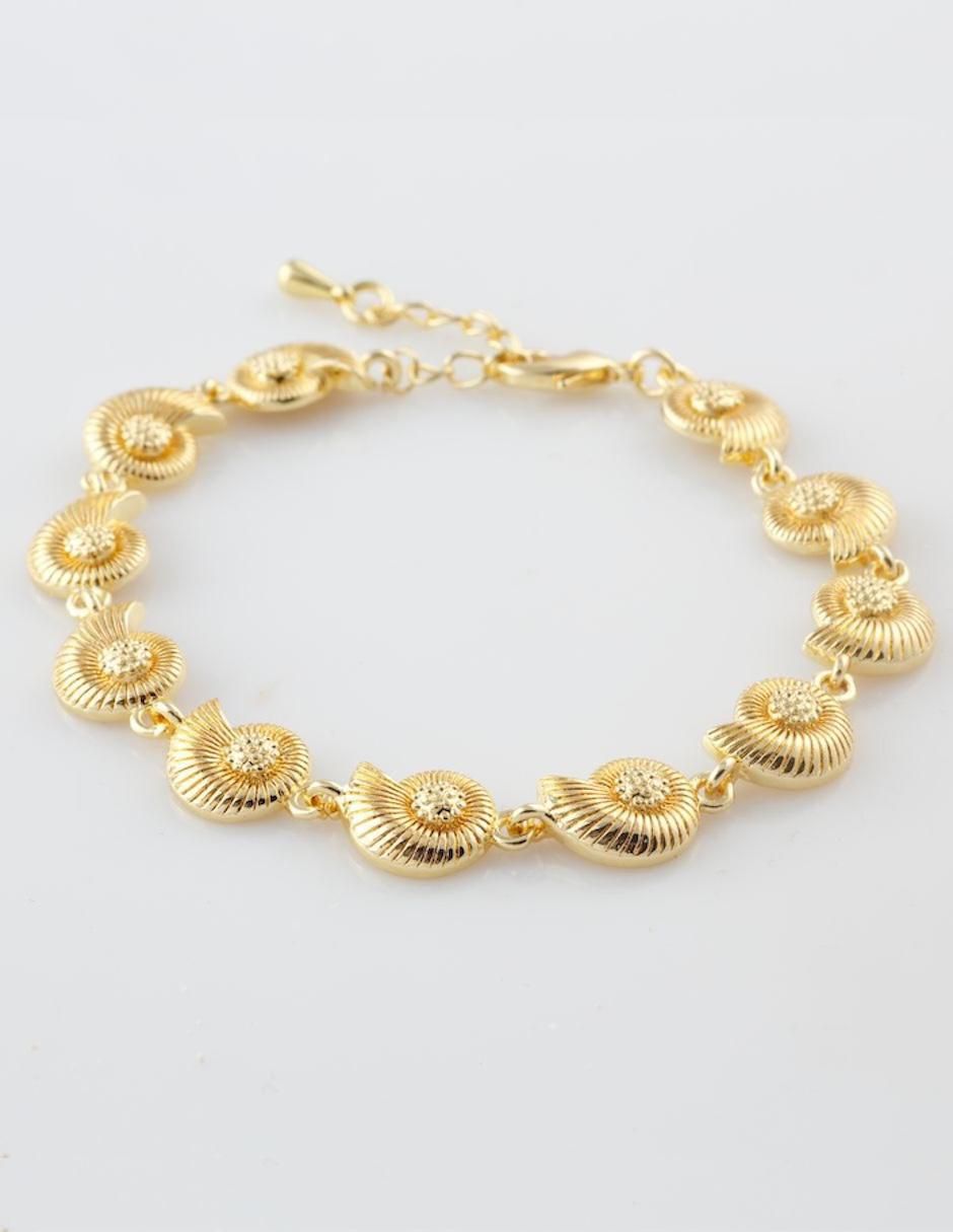 Pulsera Naiaréa acabado baño de oro 18 K 3