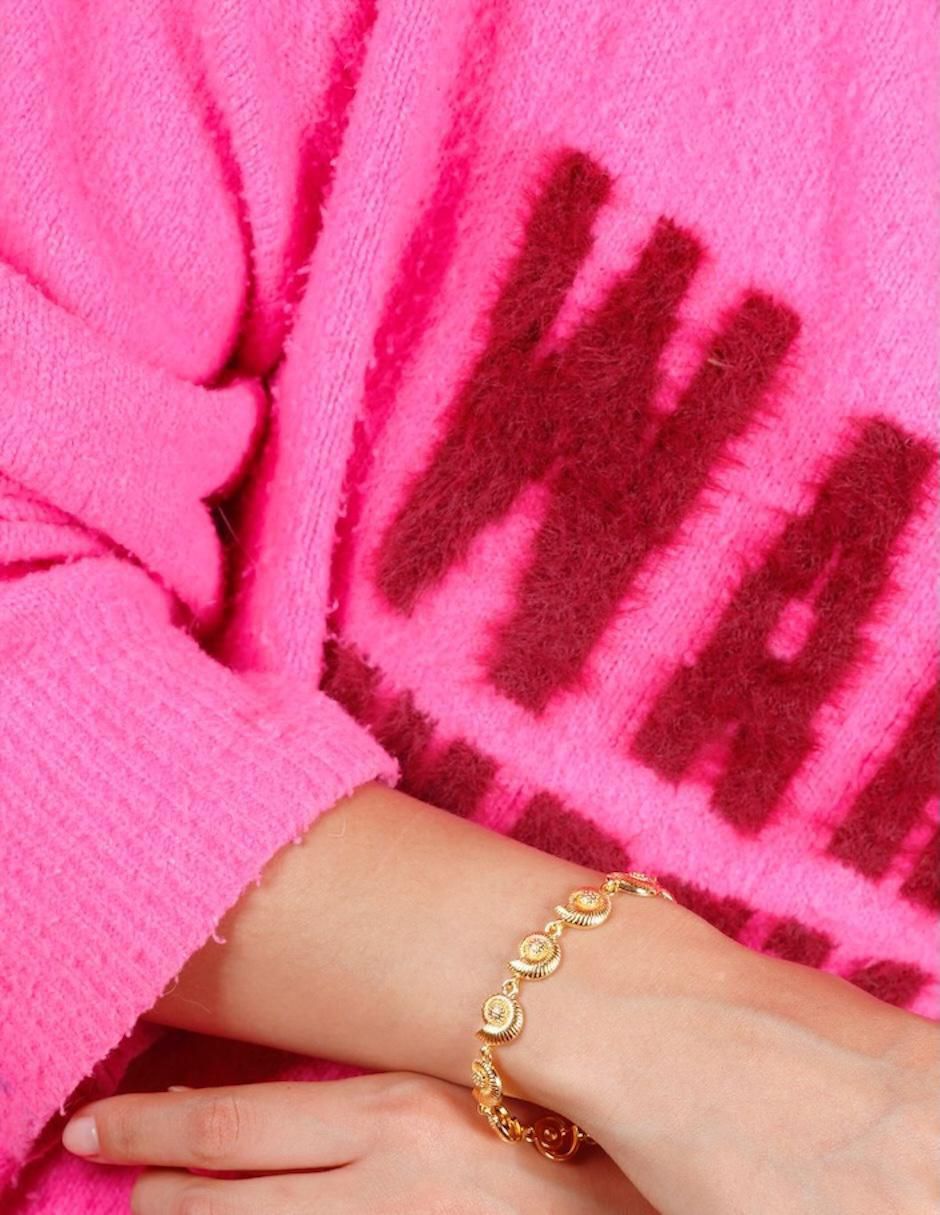 Pulsera Naiaréa acabado baño de oro 18 K 5