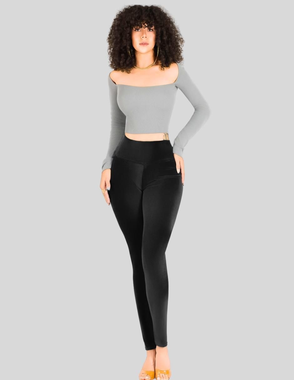 Legging cintura alta con elástico para mujer 6