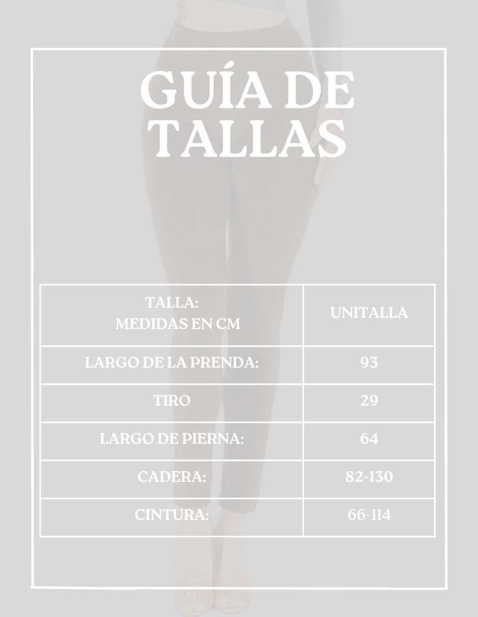 Legging cintura alta con elástico para mujer