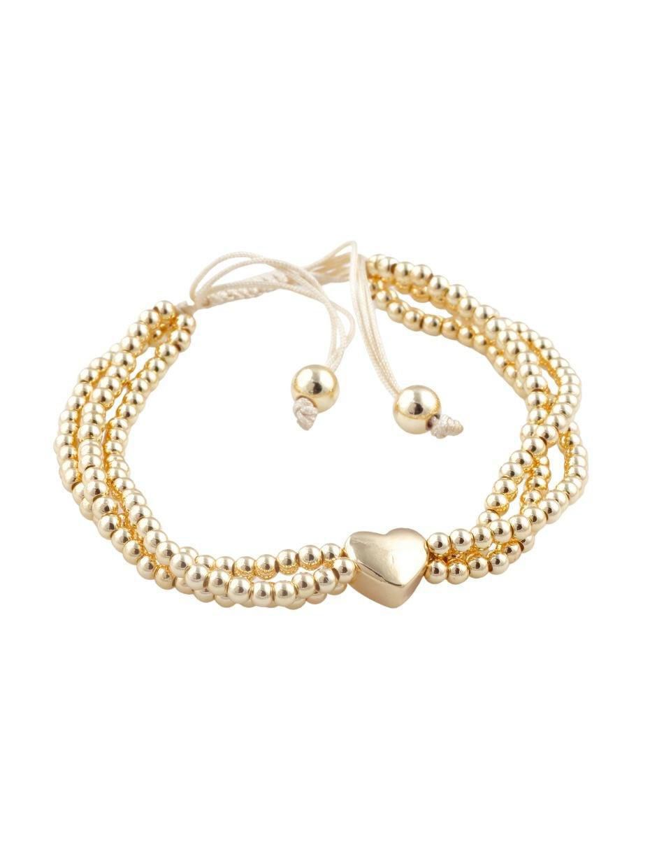 Pulsera Orlinette acabado baño de oro 18 K