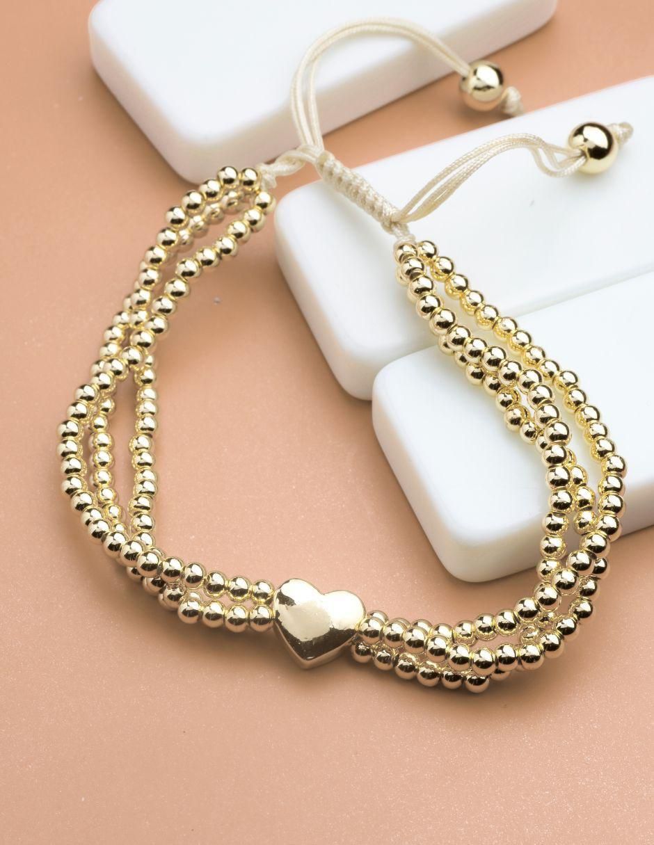 Pulsera Orlinette acabado baño de oro 18 K 3