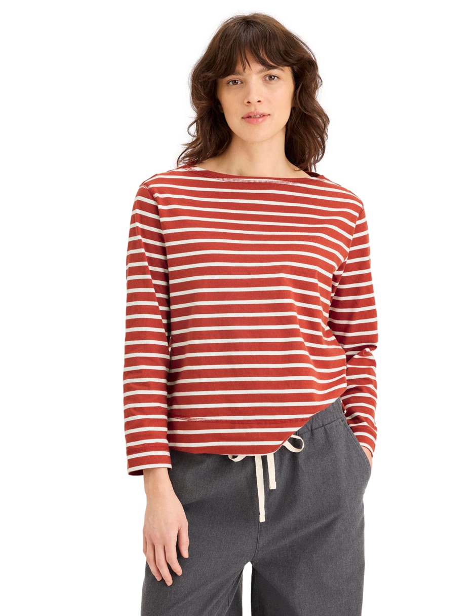 Blusa Dockers manga larga para mujer