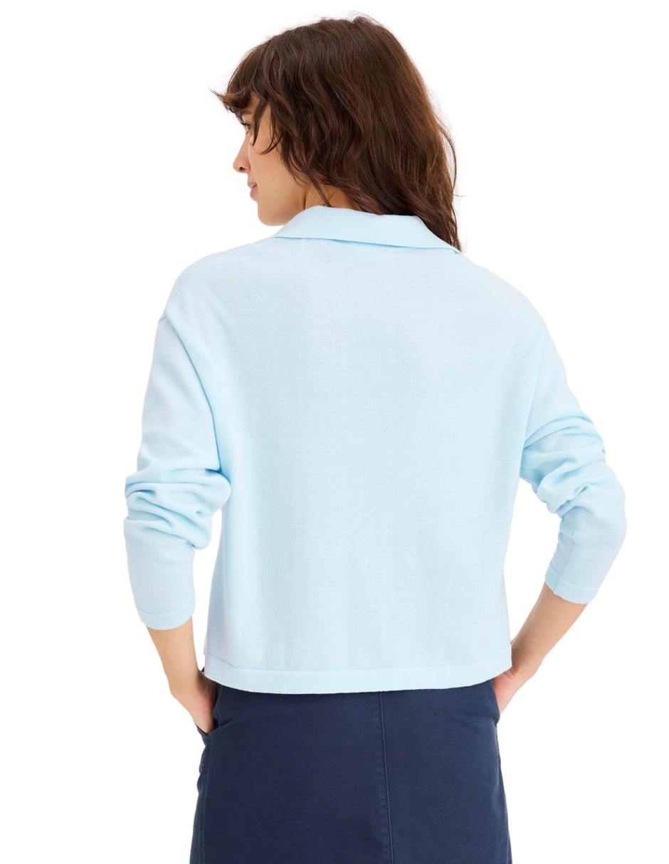 Blusa Dockers manga larga para mujer