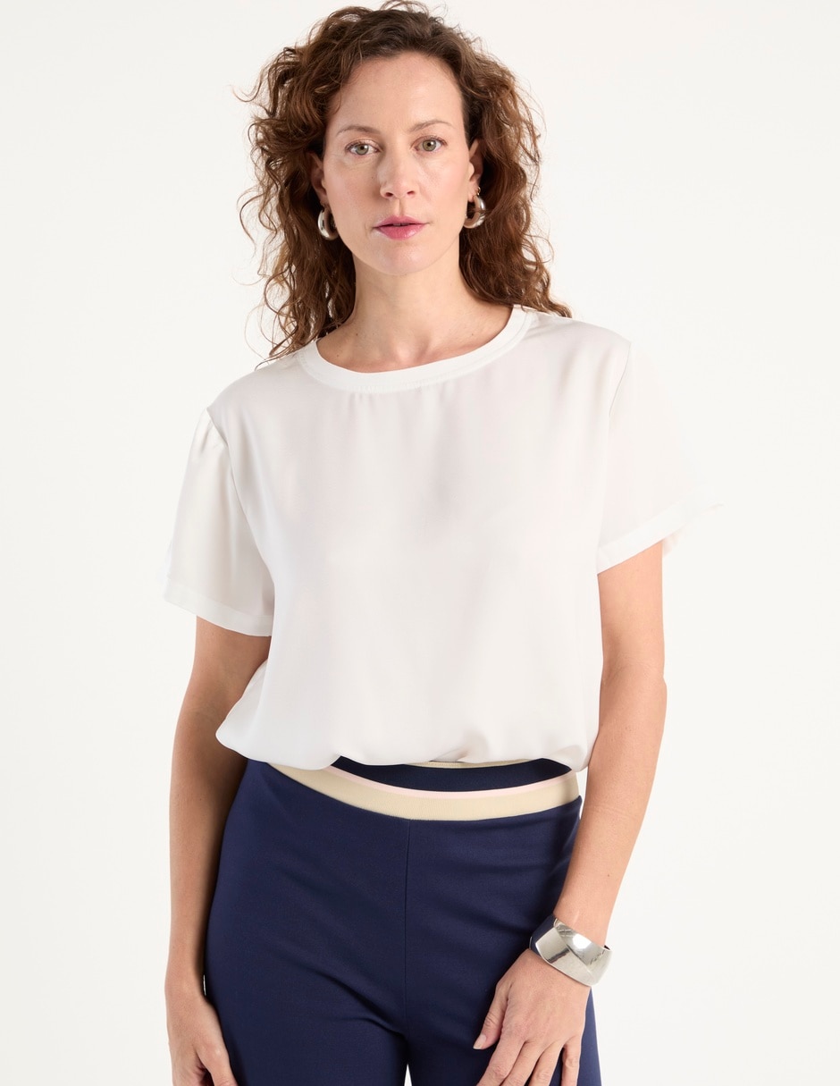 Blusa manga corta para mujer Blusa manga corta para mujer