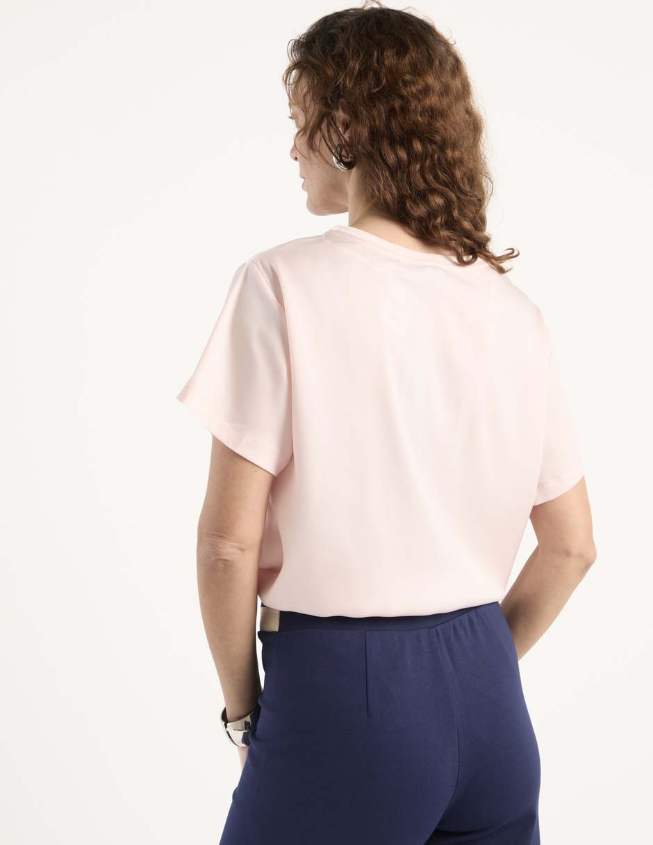 Blusa manga corta para mujer 2