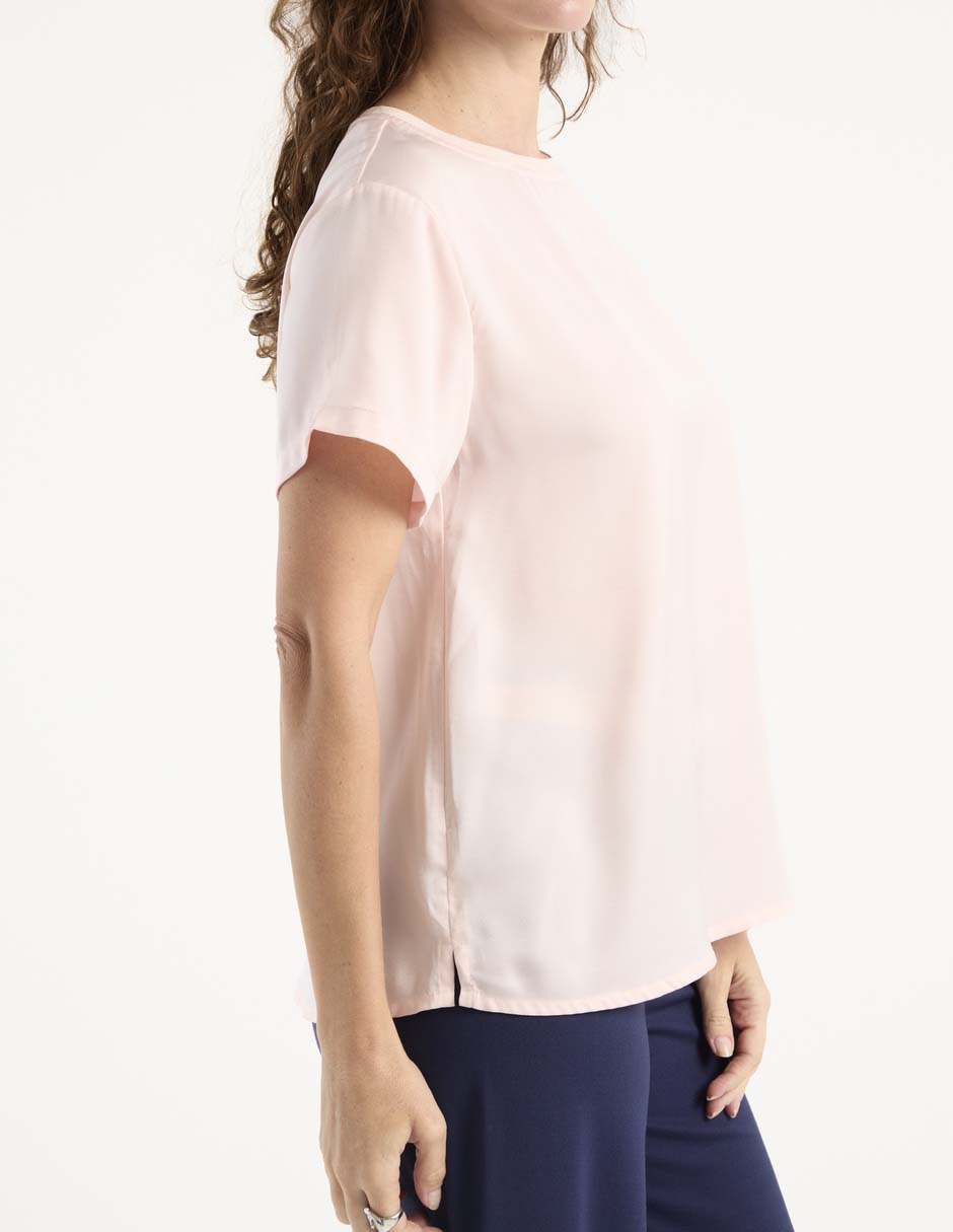 Blusa manga corta para mujer 5